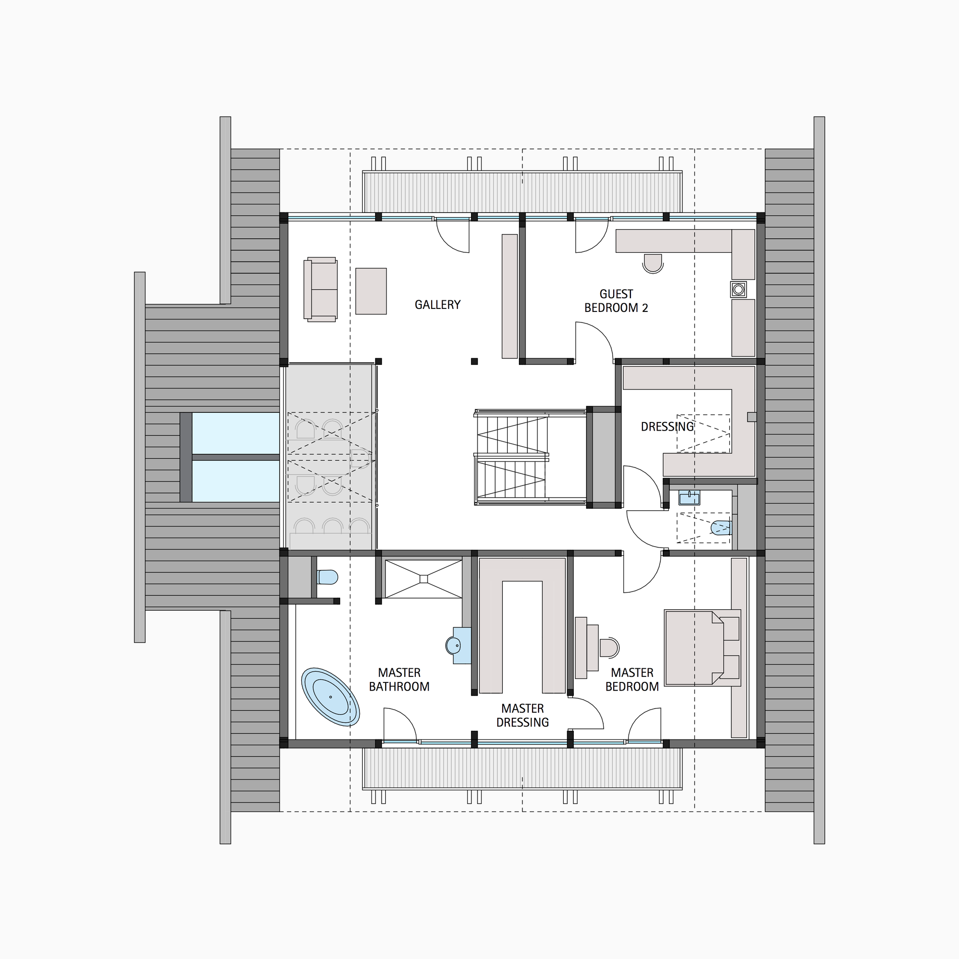 HUF house floor plan first floor ART 5