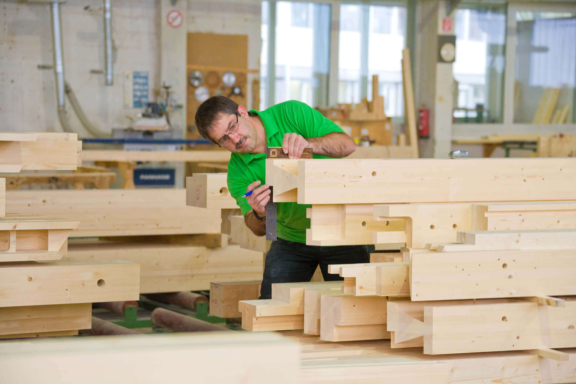 Holzschutz bei HUF HAUS